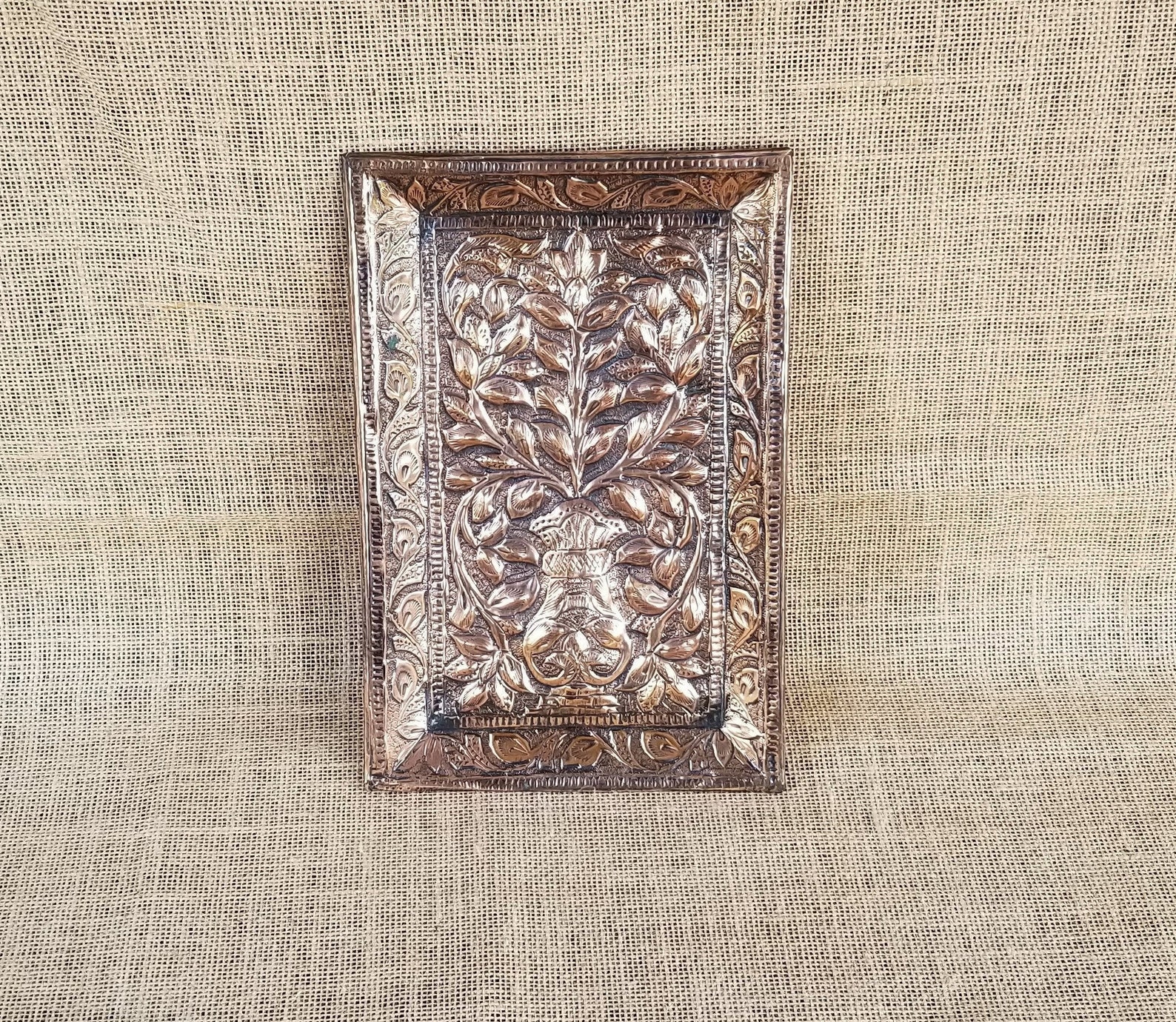 Copper Pressed Metal Wall Art Etsy