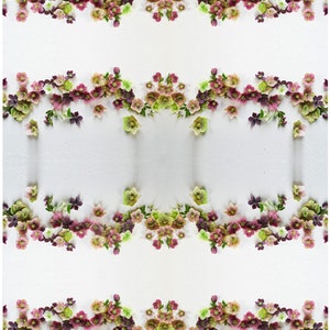Arctic Bloom Border A1 Posh Chalk Deluxe Decoupage from The House of Mendes