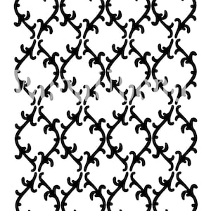 Posh Chalk Stencil Mystery Thorns - Large