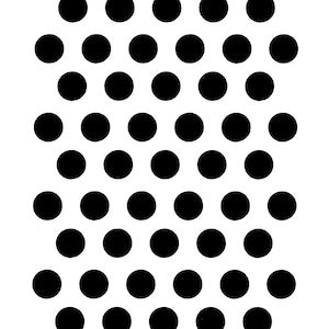 Posh Chalk Stencil Posh To Dot 21x30cm