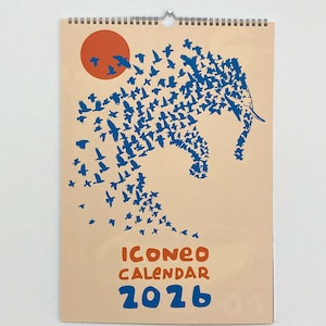ICONEO calendar 2026 / 13 creative illustrations for an inspiring year / A3