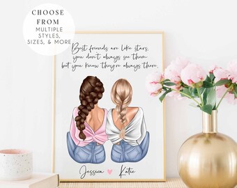 Best Friend Cute Art Etsy Best Friend Cute Art Etsy