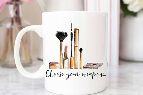 Elija su taza de arma Taza de artista de maquillaje Taza - Etsy España Elija su taza de arma Taza de artista de maquillaje Taza - Etsy España