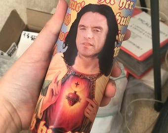 Tommy Wiseau Funny Prayer Candle, The Room Prayer Candle, Oh Hi Mark Religious Candle