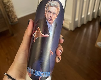 Peter Capaldi Funny Prayer Candle, Doctor Who prayer Candle, 12th Doctor Prayer Candle, Funny Religious Candle