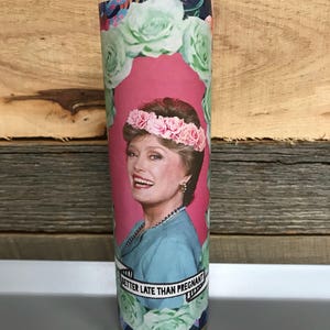 Golden Girls Themed Prayer Candle, Funny Prayer Candle image 8