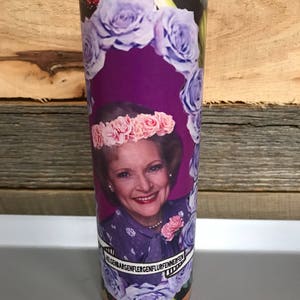 Golden Girls Themed Prayer Candle, Funny Prayer Candle image 2