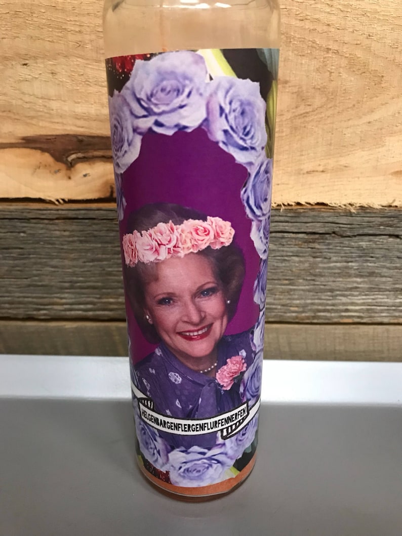 Golden Girls Themed Prayer Candle, Funny Prayer Candle image 2