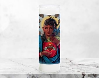 Karlach Funny Prayer Candle, Baldurs Gate prayer Candle, D&D Funny Religious Candle