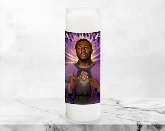 The Conqueror Prayer Candle, Funny Prayer Candle, God of Mischief