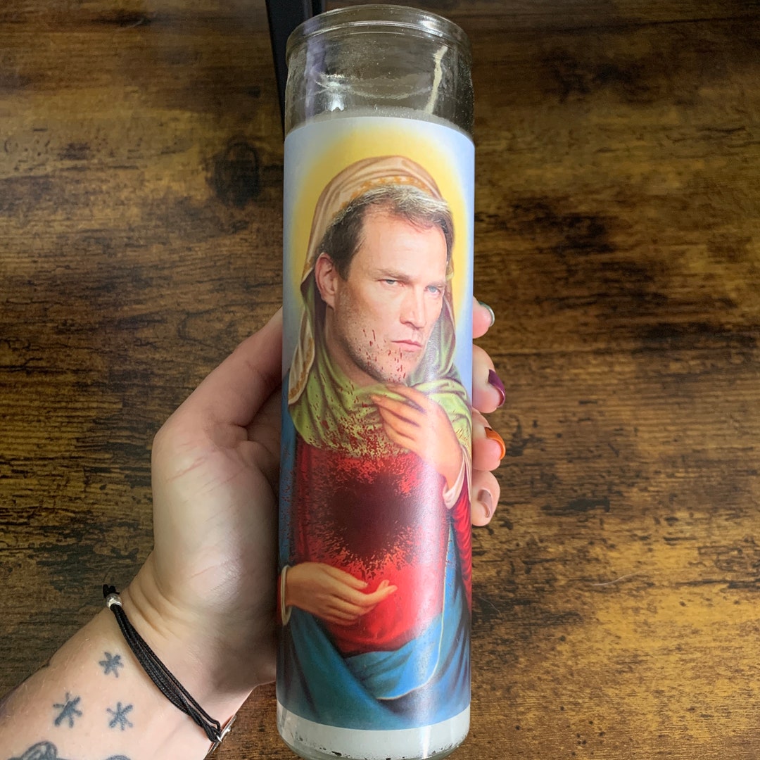 Bill Compton Prayer Candle, Southern Vampire Prayer Candle, Funny ...