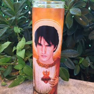 Trent Reznor prayer candle, Nine Inch Nails prayer candle, funny prayer candle image 2