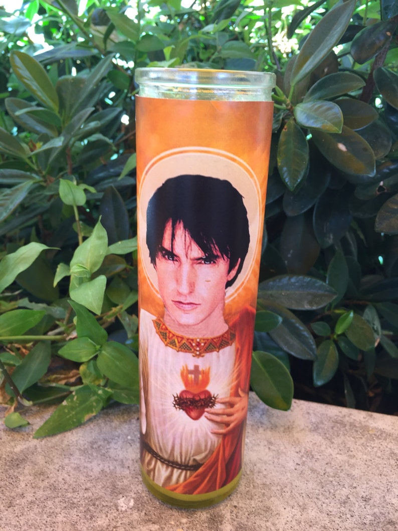 Trent Reznor prayer candle, Nine Inch Nails prayer candle, funny prayer candle image 2