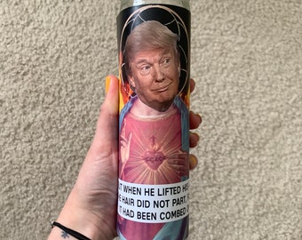 Trump Funny Prayer Candle, Republican prayer Candle, Funny Religious Candle