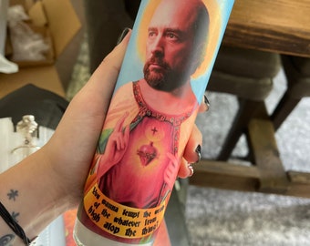 Toby Ziegler Funny Prayer Candle, White Elephant prayer Candle, Funny Religious Candle