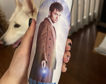 David Tennant Funny Prayer Candle, Doctor Who prayer Candle, 10th Doctor Prayer Candle, Funny Religious Candle