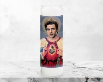 Poe Dameron Funny Prayer Candle, Star Wars prayer Candle, Funny Religious Candle, Oscar Issac