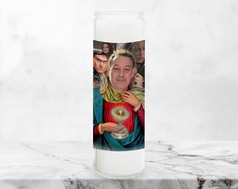 Vela de oración divertida de Sam Raimi, vela de oración de broma, vela de director de celebridades