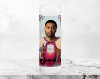 Simon Basset Funny Prayer Candle, Duke of Hastings prayer Candle, Bridgerton Religious Candle