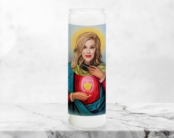Moira Rose Funny Prayer Candle, joke prayer candle, Schitts Creek candle
