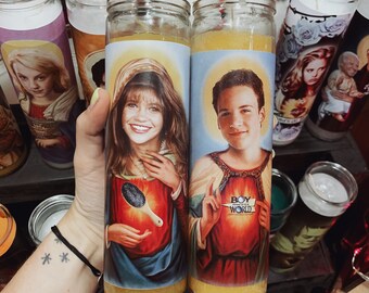 Corey + Topanga Funny Prayer Candle, Prayer Candle, Funny Religious Candle, TV Show