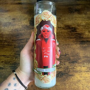 Vela de oración del diablo, vela de oración de la reina que grita, vela religiosa divertida