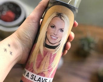 Pop Princess prayer candle, funny prayer candle, pop star prayer candle