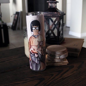 Girl with Glasses Funny Prayer Candle, Popular prayer Candle, Funny Religious Candle image 3