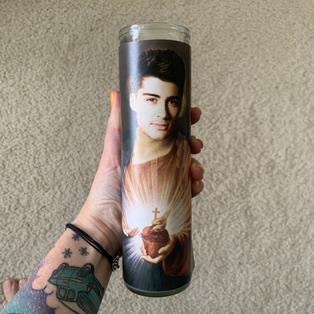 Zayn Malik Funny Prayer Candle, One Direction Prayer Candle, Funny
