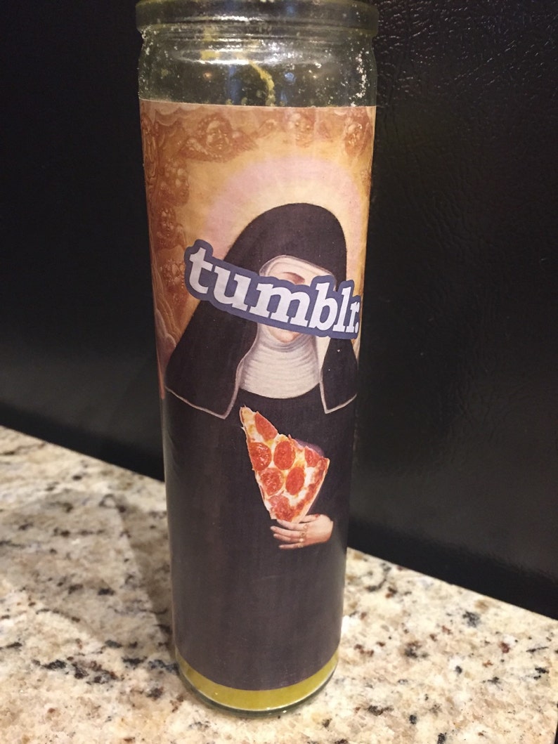 Tumblr Prayer Candle Funny Prayer Candle Meme Etsy