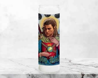 Halsin Funny Prayer Candle, Baldurs Gate prayer Candle, D&D Funny Religious Candle