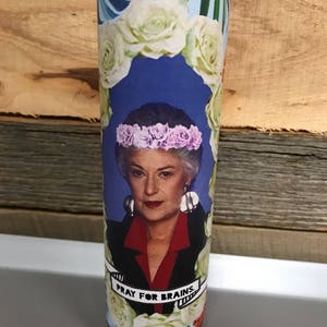 Golden Girls Themed Prayer Candle, Funny Prayer Candle image 4