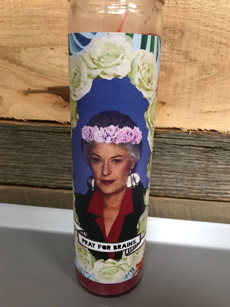 Golden Girls Themed Prayer Candle, Funny Prayer Candle image 4