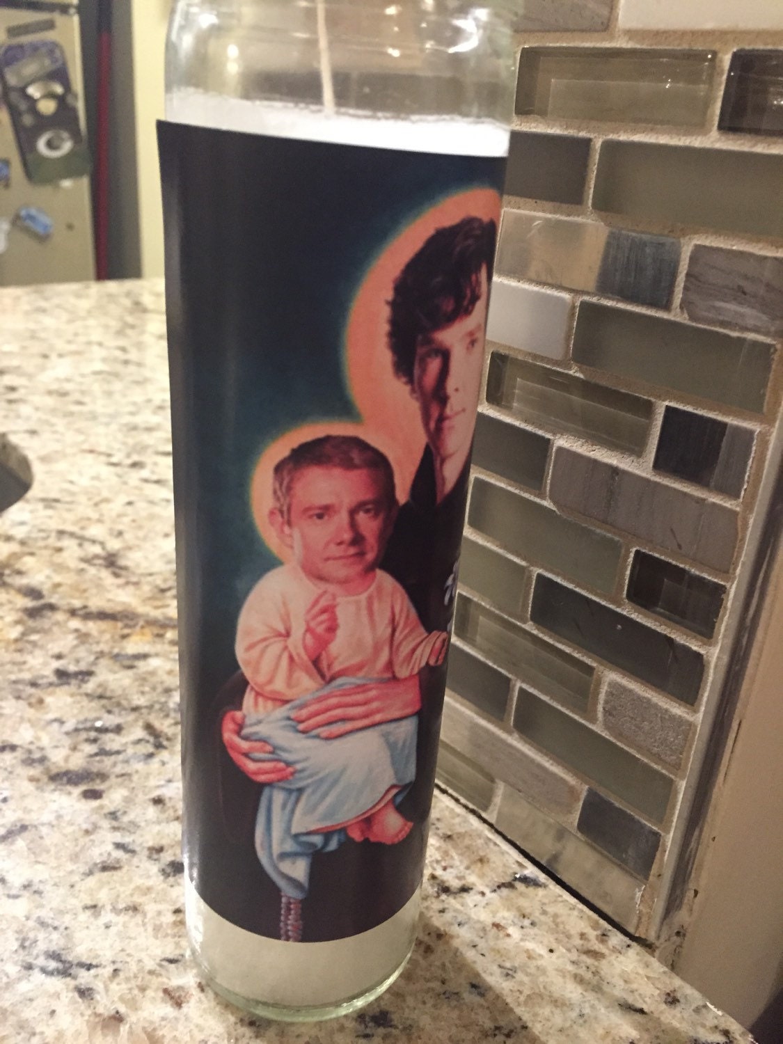 Sherlock and Watson Funny Prayer Candle Joke Prayer Candle Etsy UK