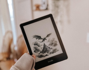 kindle paperwhite full screen lock screen -  midnight flight