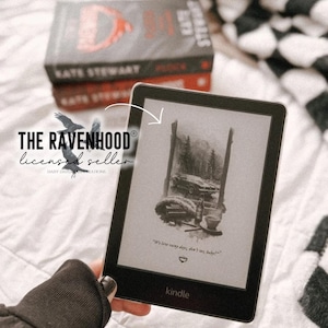 official licensed seller - kindle full size lockscreen - the ravenhood, dominic