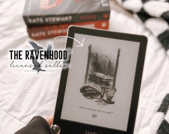 official licensed seller - kindle full size lockscreen - the ravenhood, dominic