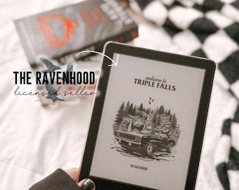 official licensed seller - kindle full size lockscreen - the ravenhood, welcome to triple falls