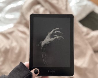 kindle paperwhite full screen lock screen -  dark vampire love