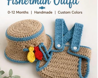 Handmade Baby Fisherman Outfit