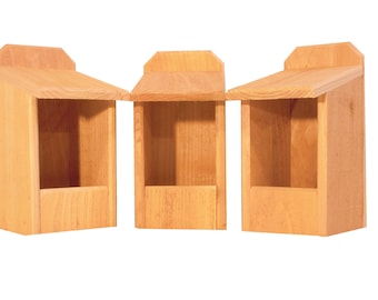 3 Cedar Nesting Boxes