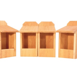 4 Cedar Nesting Boxes