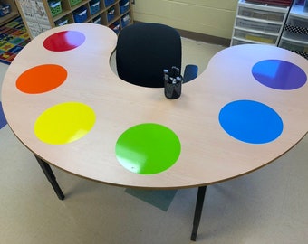 Dry Erase Spots for Tables