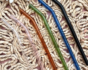 Bent Glass Straw