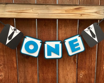 Boss Baby Highchair Banner / Boss Baby First Birthday / Boss Baby Banner / Boss Baby Party