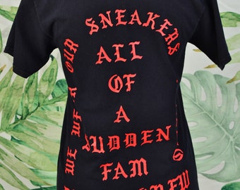 Hypebeast Streetwear Tshirt Small Street Fashion T Shirt S Gothic Goth Font