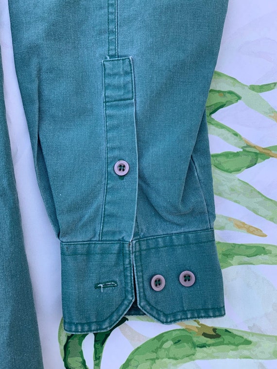 90s Wrangler Button Up M Western Streetwear Medium - image 10