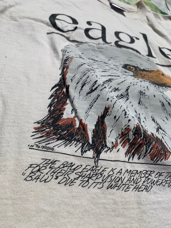 1988 Eagle Tshirt Single Stitch  M America T Shir… - image 2