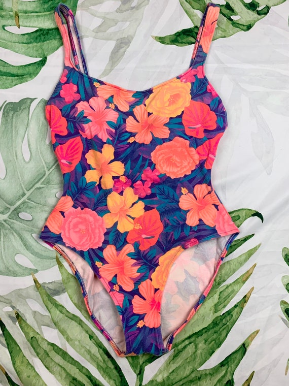 Vintage Flower Monogram One-Piece Swimsuit - Ready to Wear