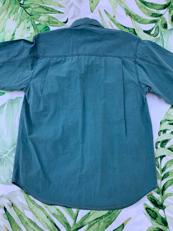 90s Wrangler Button Up M Western Streetwear Medium - image 7